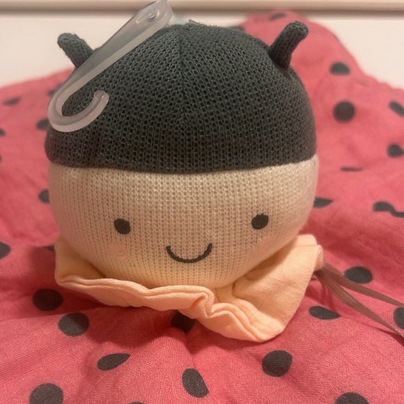 New With Tags Cloud Island Security Blanket Lovey Blankie Lady Bug - Picture 4 of 13